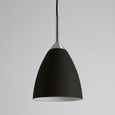 Joel Black & Polished Chrome Pendant 